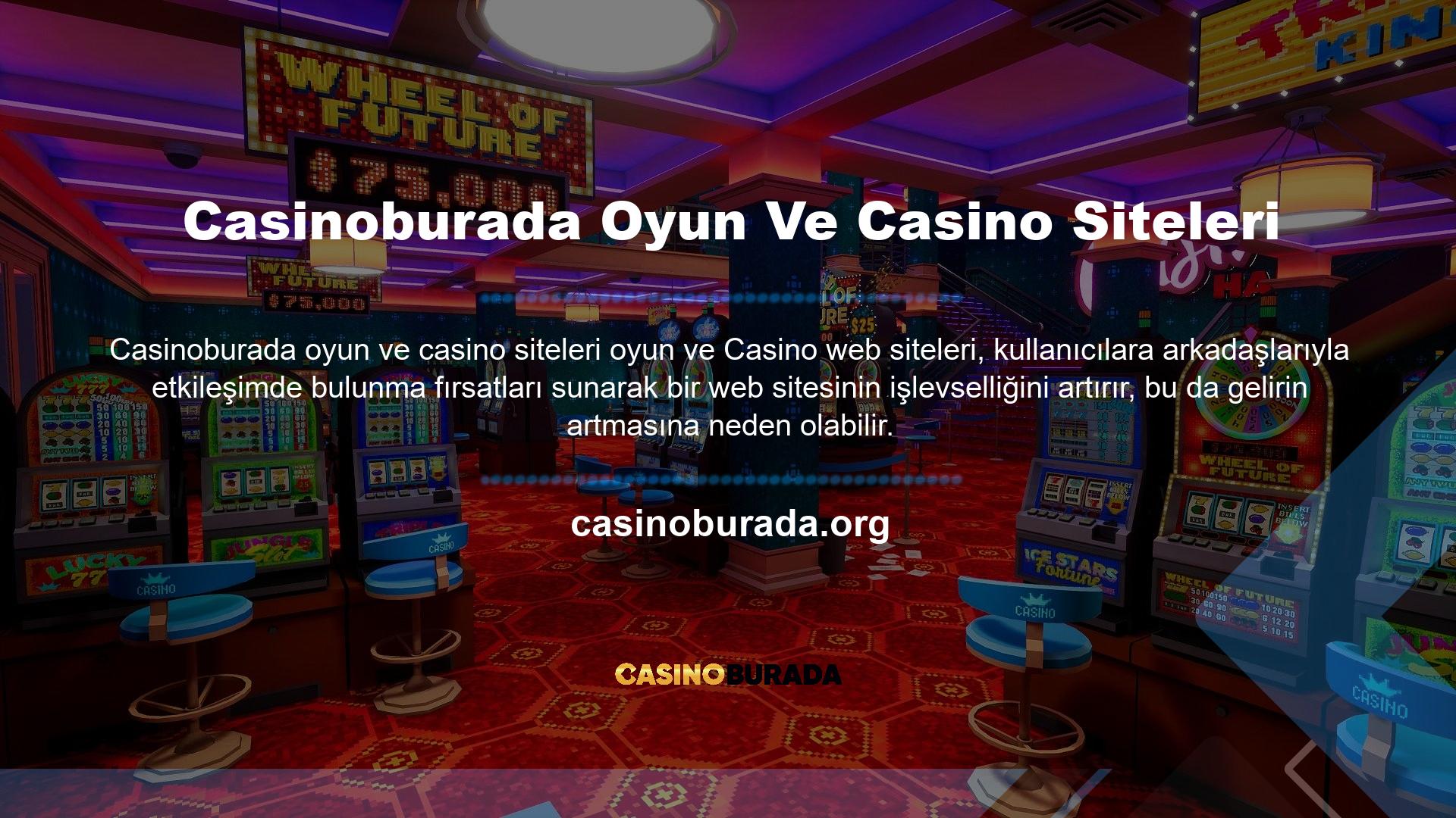 Casino ve casino sitelerinde mobil uygulama sekmesinin bulunması çok önemlidir